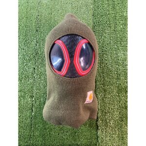 Carhartt WIP Balaclava Mask Knit Olive Green Face Ski Winter Hat